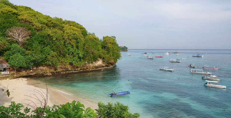 The Best View On The Beach Located On Lembongan Islands