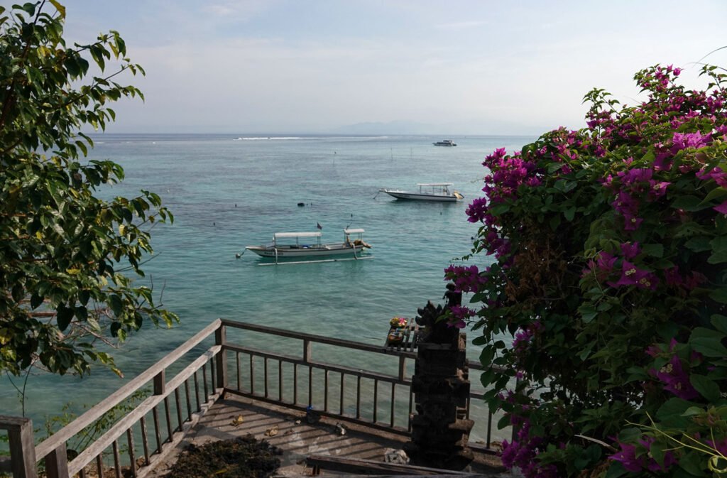 holy monument overlooking the sea