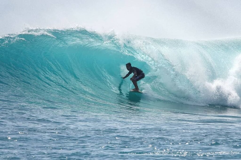 The magical land of endless summers and endless waves; Indonesia.