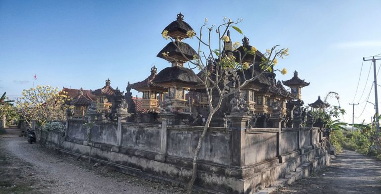 Balinese Temple on Nusa Lembongan