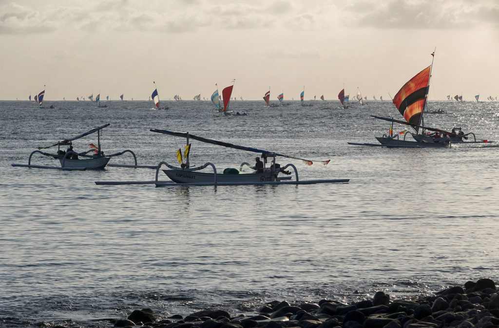 Amed-East-Bali-Ocean-Traditional-Fishing-Boats