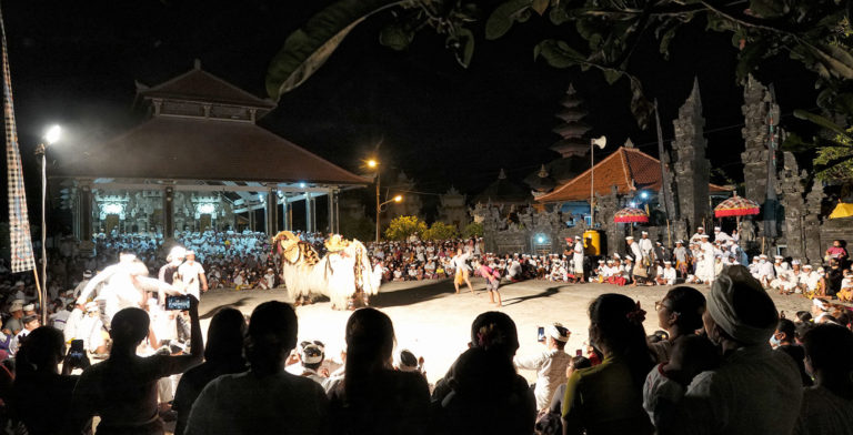Spectacular Barong Dance on Lembongan Island