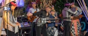 Live jazz performance at the Ubud Village Jazz Festival, Sthala Ubud Bali